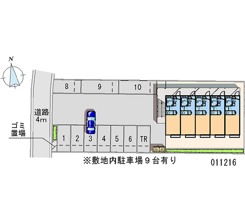 11216月租停車場