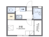 レオパレスアズール新大阪 間取り図