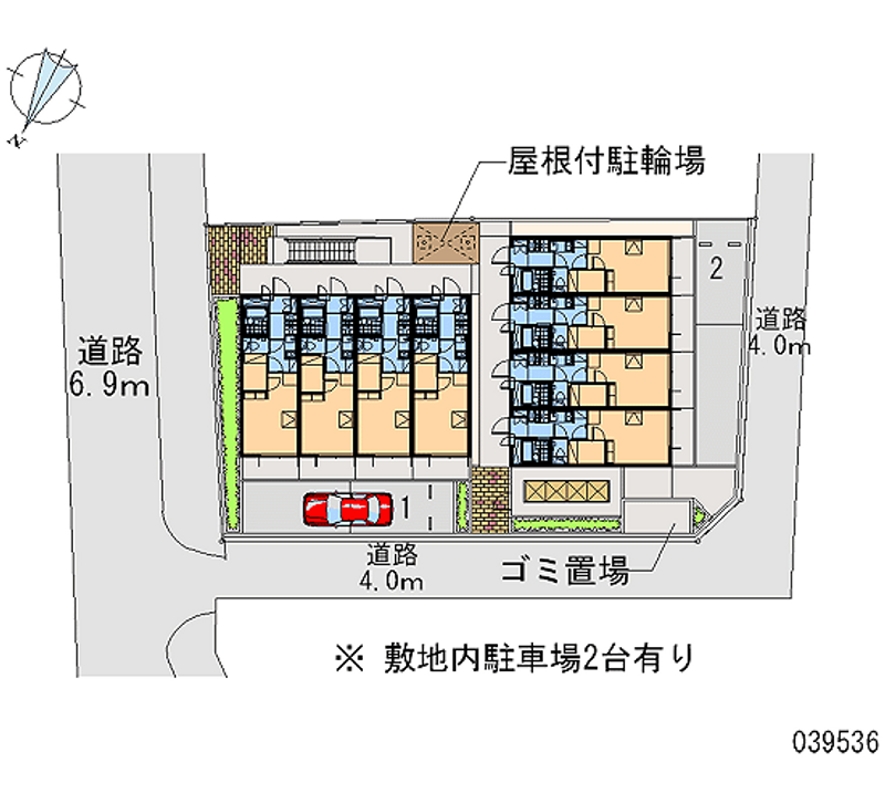 39536 Monthly parking lot