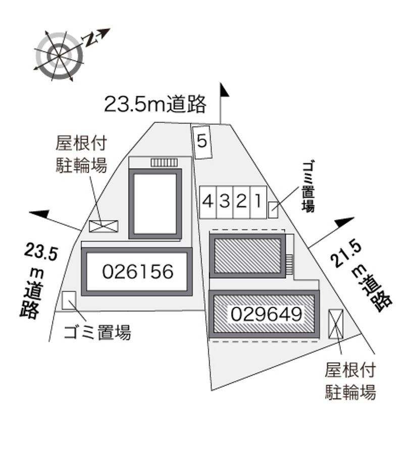 レオパレスＢｄｙｅｒ 配置図