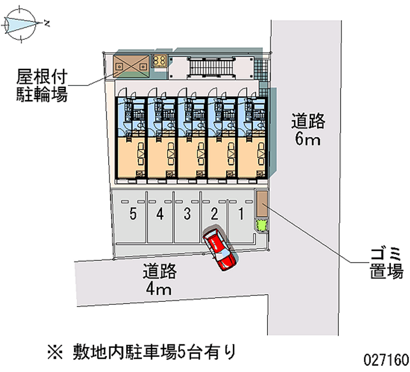 レオパレスセレージュ 月極駐車場