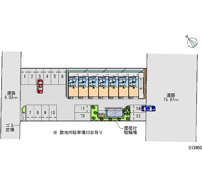 13906月租停車場