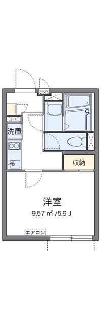 クレイノボヌールⅡ 間取り図