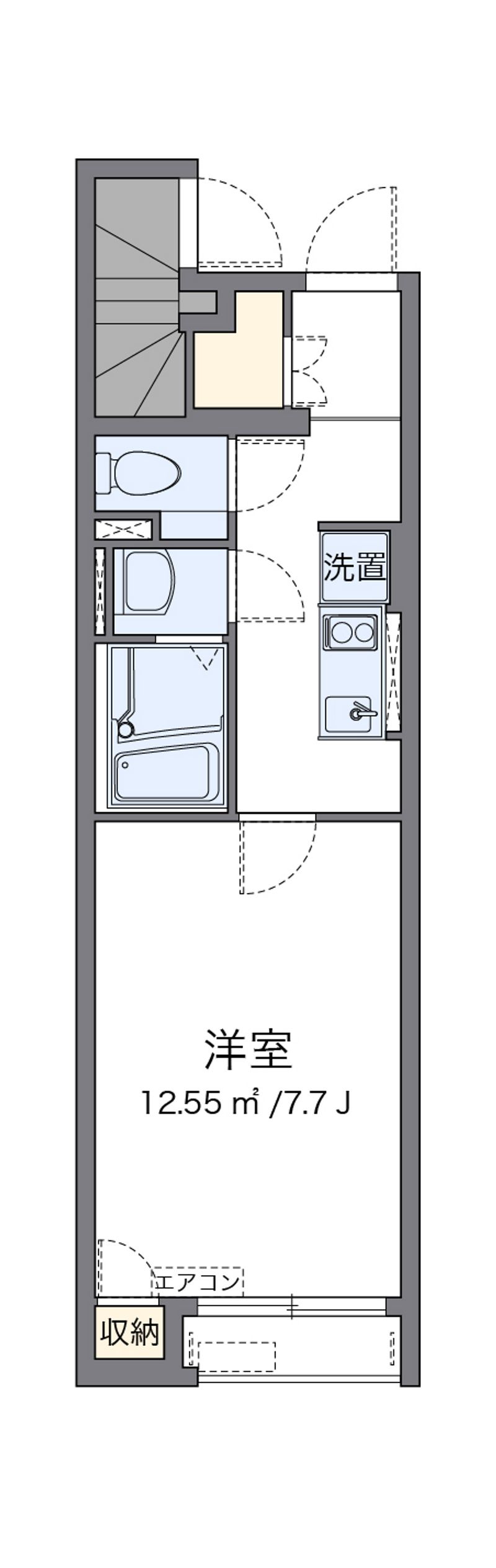 クレイノラ　フォルトゥーナ 間取図
