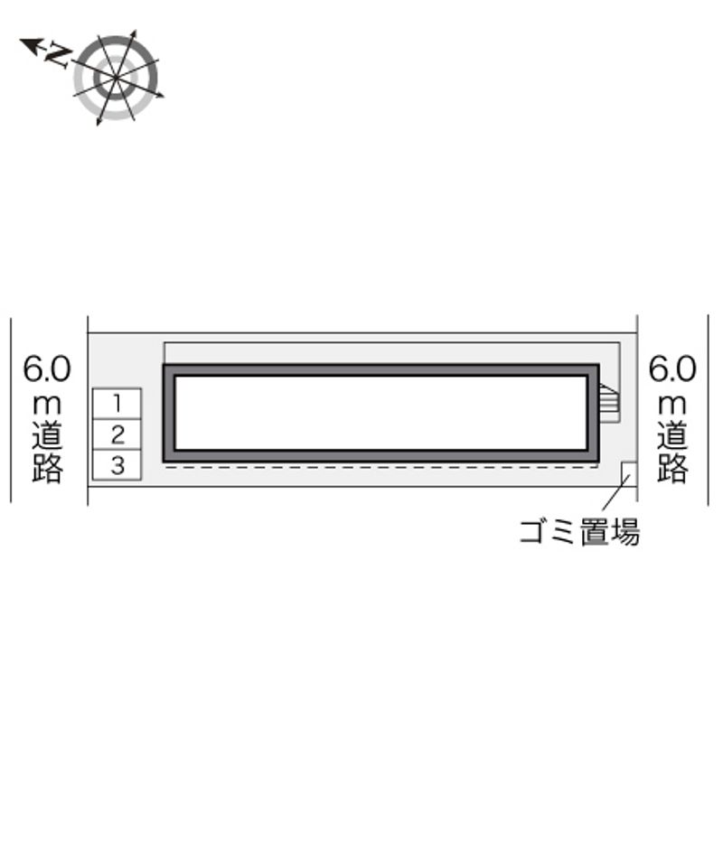 レオパレス寿 配置図
