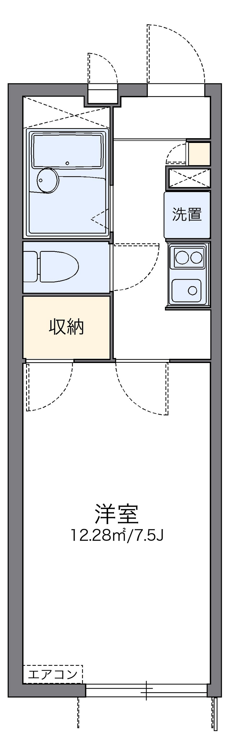 leopalace Kansha Floor plan