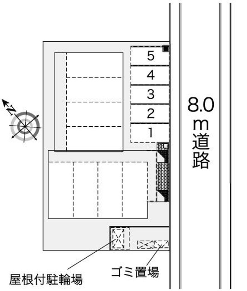 レオパレスイオ 駐車場