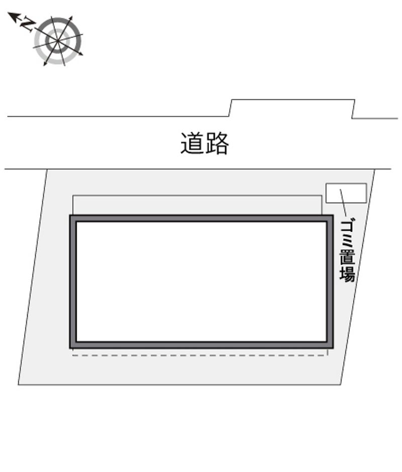 レオパレスサニーコート 配置図
