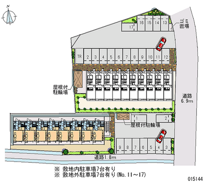 15144 Monthly parking lot