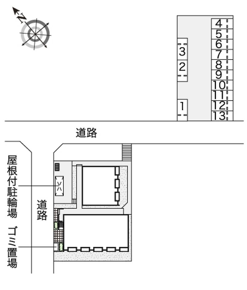 レオネクスト森山 配置図