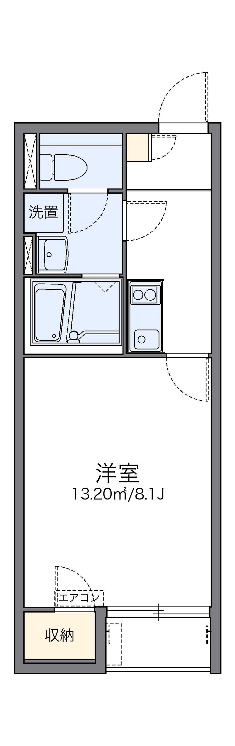 レオネクストベラ　ルーチェ 間取図