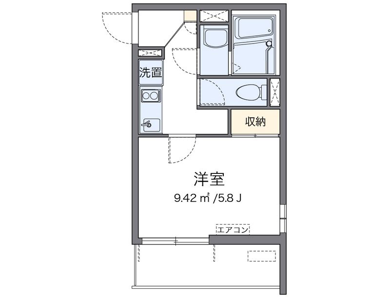 クレイノかがやき 間取図