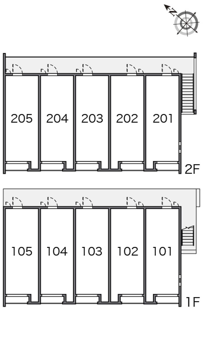 クレイノブァンテージⅢ 間取配置図