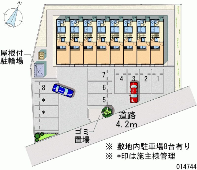 レオパレス清水 月極駐車場