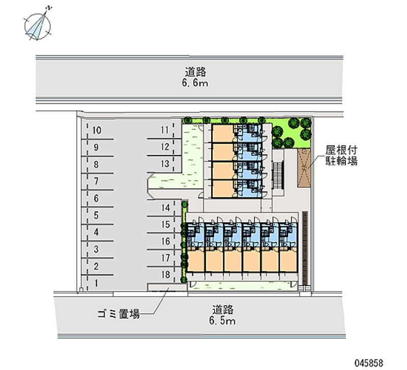 45858 월정액 주차장