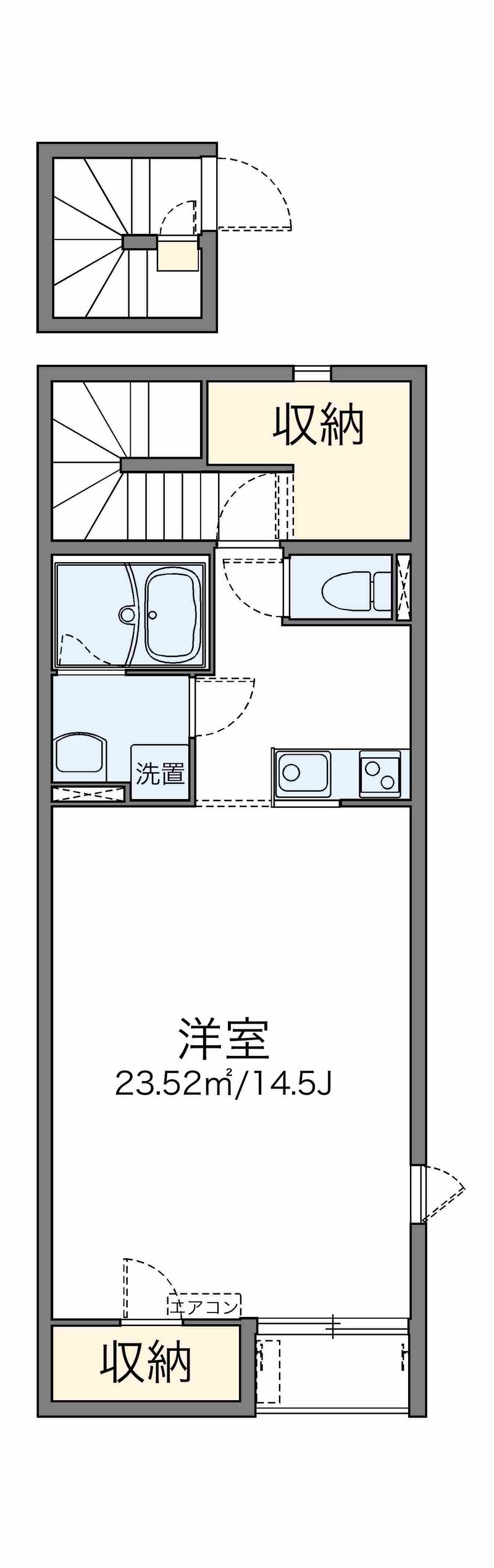 レオネクストＥＡＳＴ 間取図