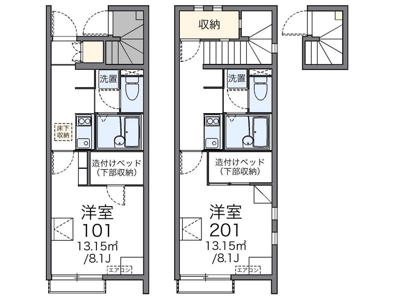 レオネクスト深針 間取図
