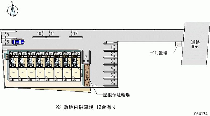 54174月租停车场