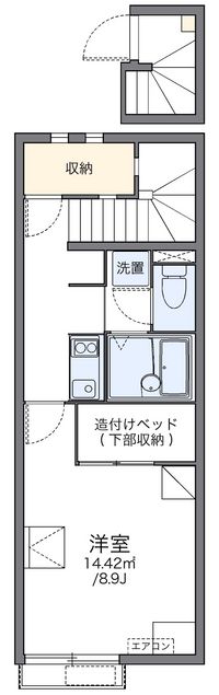 レオネクストカストル雄 間取り図