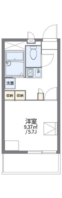 レオパレスダルマヤ 間取図