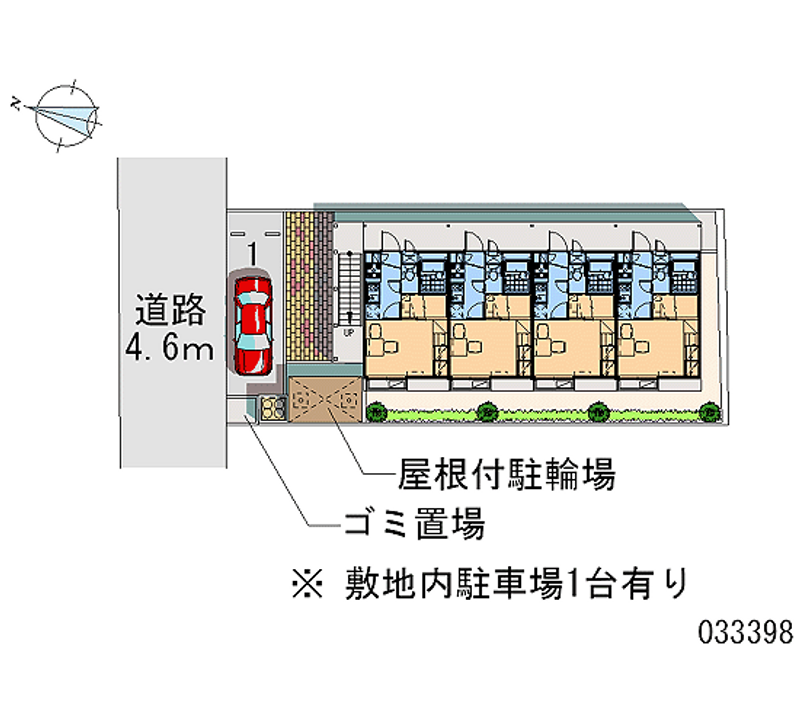 レオパレス石井 月極駐車場