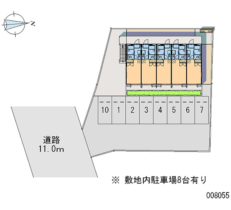 レオパレスパル 月極駐車場