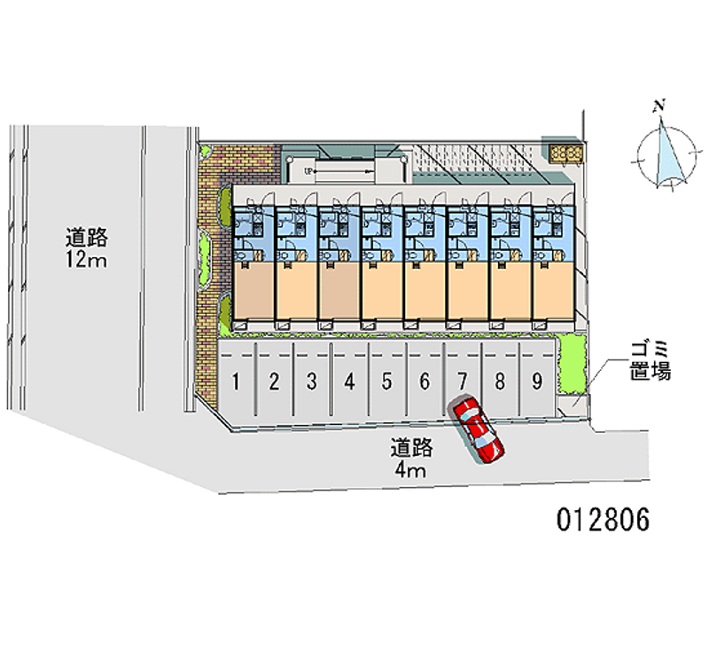 12806月租停車場