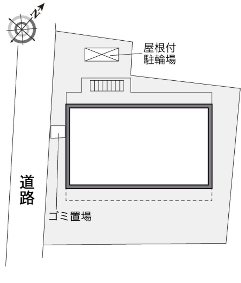 レオパレス第５いずみ 配置図