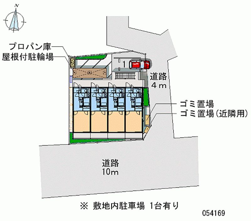 54169 Monthly parking lot