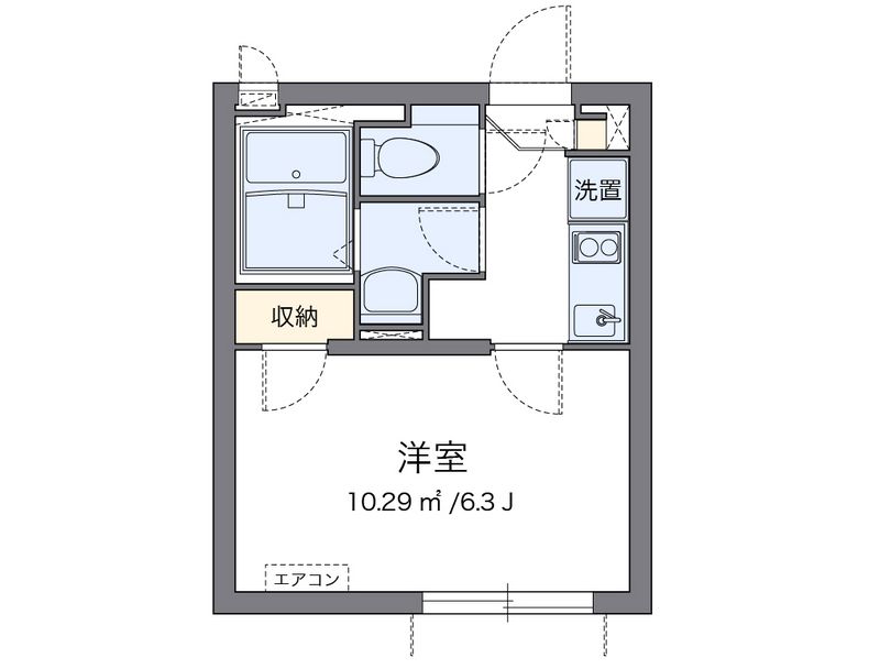 クレイノアーク東向島 間取り