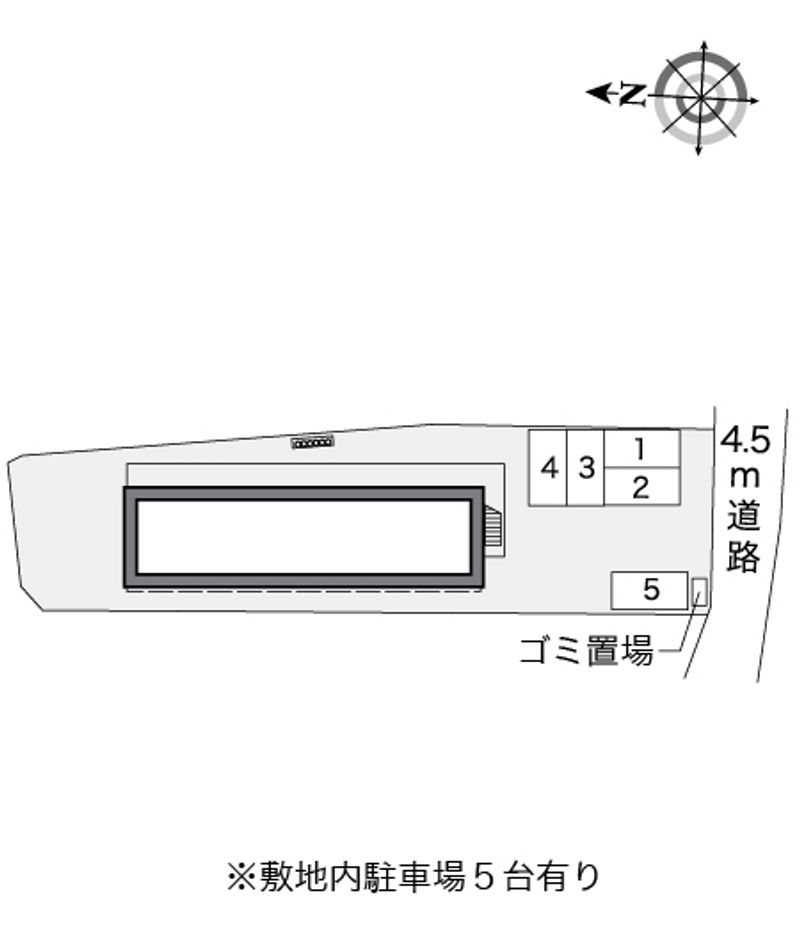 レオパレスＤｅｙｅｓ　山ノ下 配置図