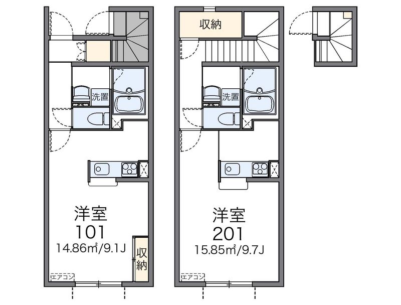 レオネクストユイート 間取図