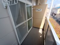 レオパレスブルーファン バルコニー