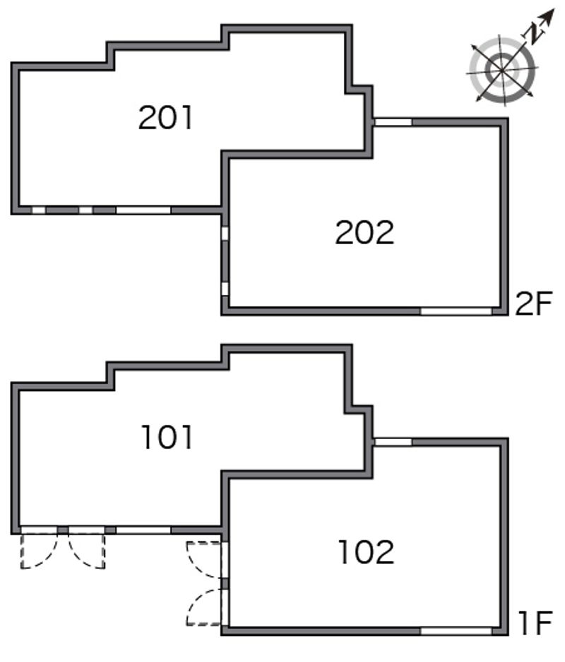 クレイノクレセント 間取り配置図