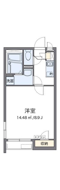 クレイノ花 間取り図