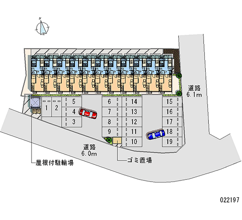 22197月租停車場