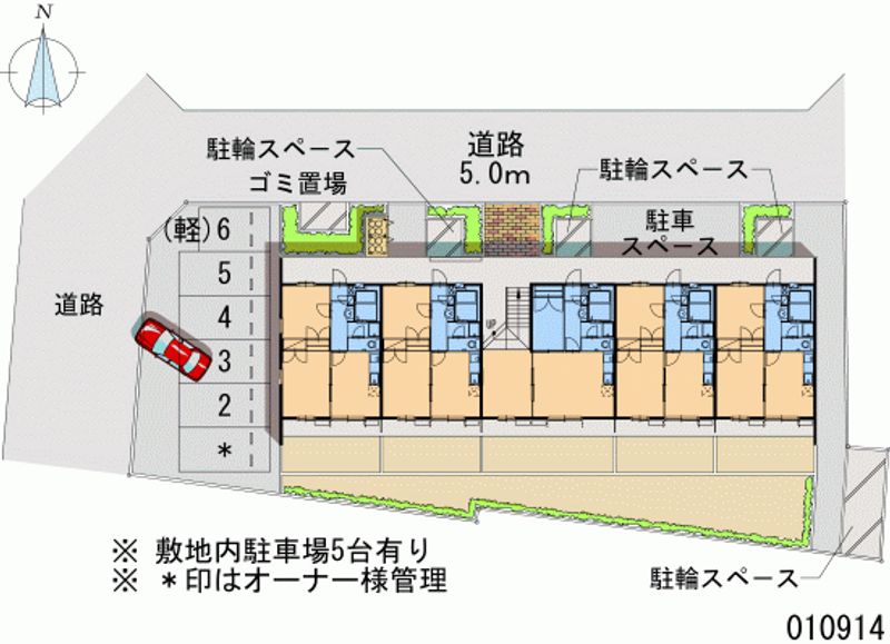 レオパレスＫＯＢＡＴＡ 月極駐車場