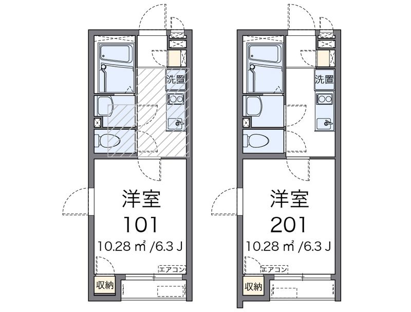 ミランダファレノ 間取図