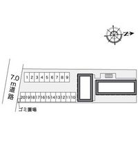 レオパレスＳＡＳＡＧＡＳＥ２ 駐車場