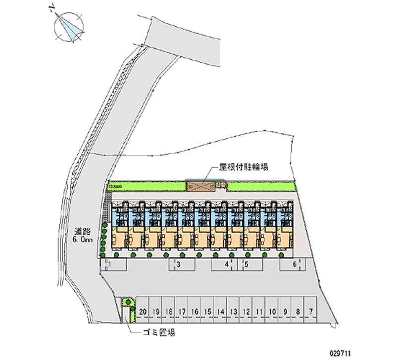 29711 Monthly parking lot