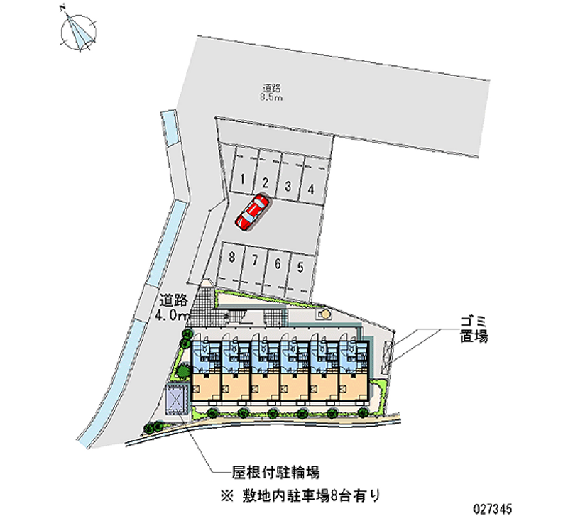 27345 Monthly parking lot