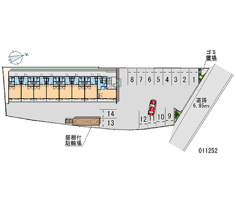 11252月租停车场