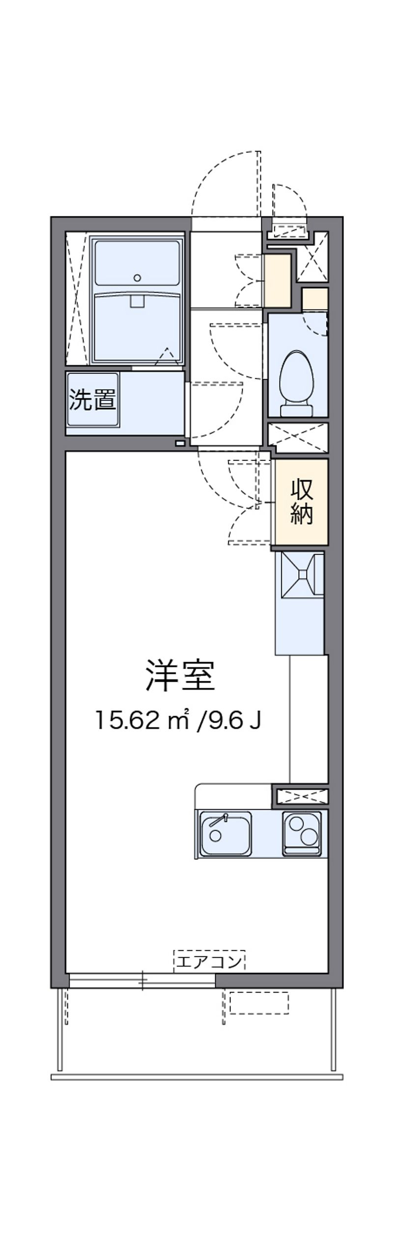 ミランダブルーアゼリア 間取図