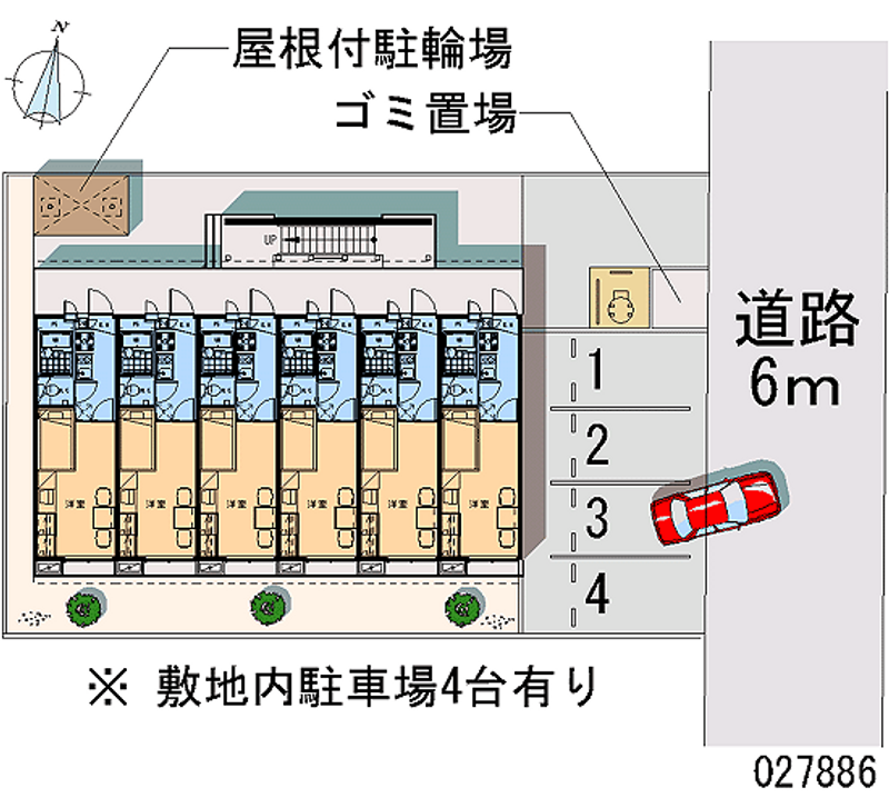 レオパレスわだつみ 月極駐車場