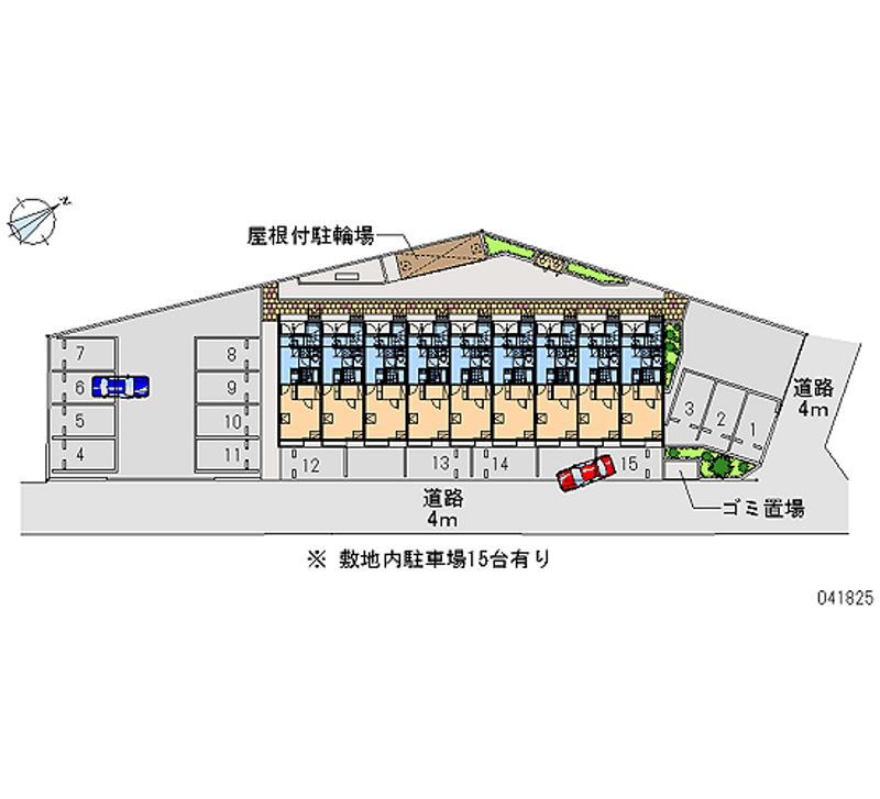 41825月租停车场