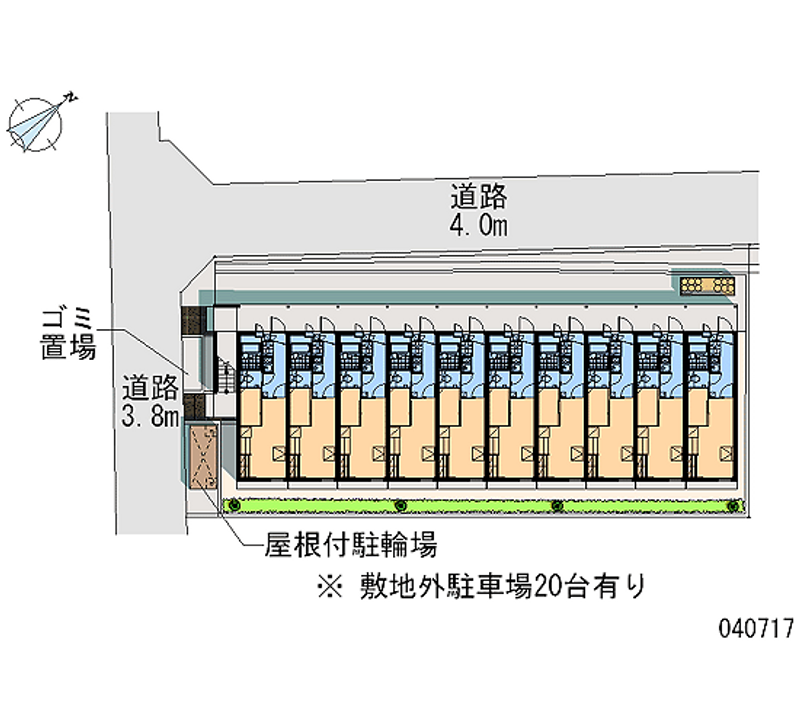 40717 bãi đậu xe hàng tháng