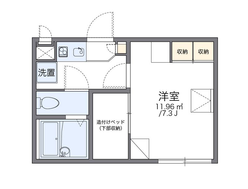 レオパレスＲｅｌｏａｄ 間取図