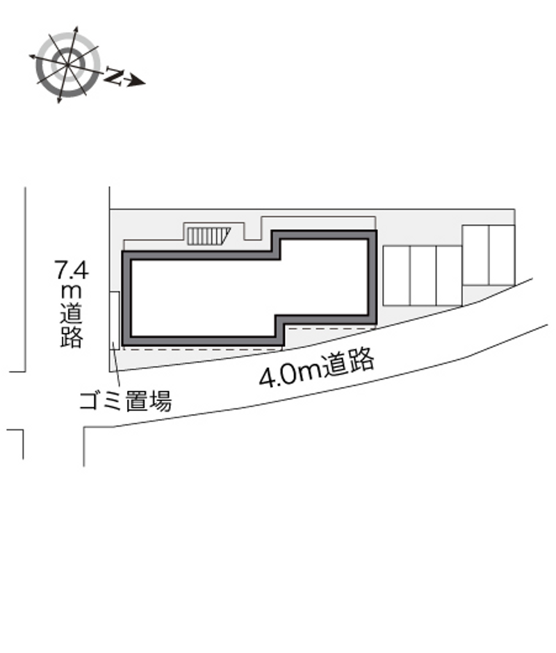 レオパレスフローレンス 配置図