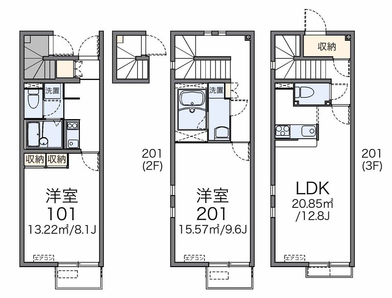レオネクストＣｏｍｏ池袋３ 間取図