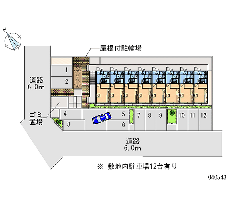 40543 bãi đậu xe hàng tháng